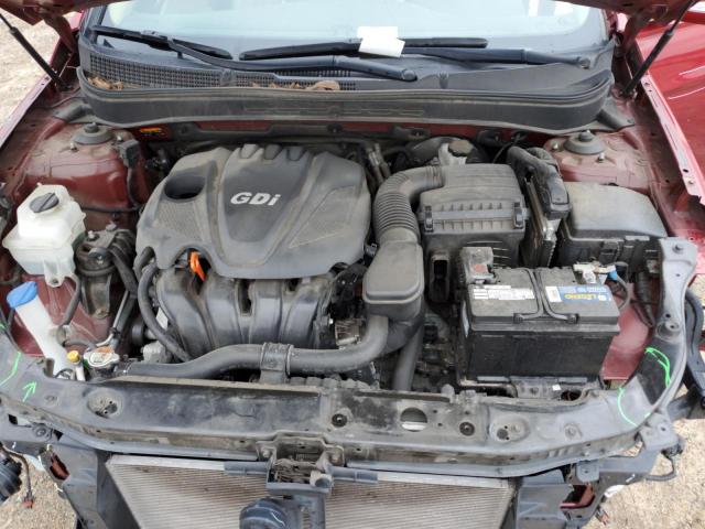 5NPEC4AC8EH942028 - 2014 HYUNDAI SONATA SE RED photo 11