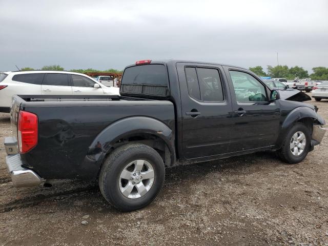 1N6AD0ER4AC407607 - 2010 NISSAN FRONTIER CREW CAB SE BLACK photo 3