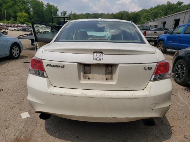 5KBCP36889B001761 - 2009 HONDA ACCORD EXL WHITE photo 6