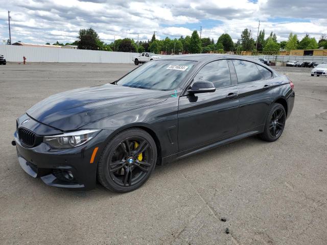 WBA4J3C55JBG95668 - 2018 BMW 430XI GRAN COUPE BLACK photo 1
