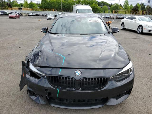 WBA4J3C55JBG95668 - 2018 BMW 430XI GRAN COUPE BLACK photo 5