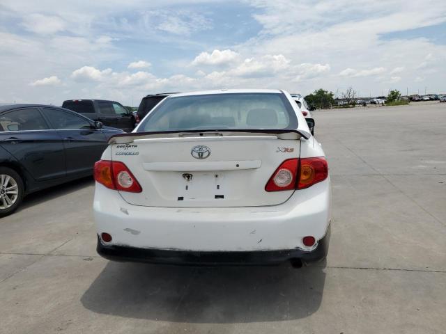 2T1BE4EE2AC045485 - 2010 TOYOTA COROLLA XRS WHITE photo 6