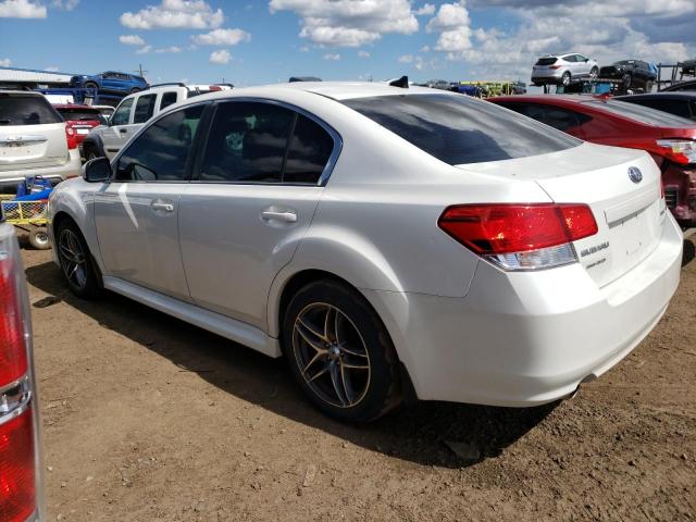 4S3BMBK60B3247112 - 2011 SUBARU LEGACY 2.5I LIMITED WHITE photo 2