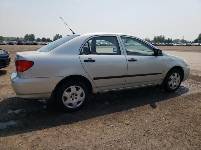 2T1BR32E63C773882 - 2003 TOYOTA COROLLA CE SILVER photo 3