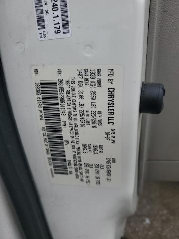 2A8HR54P08R141349 - 2008 CHRYSLER TOWN & COU TOURING WHITE photo 13