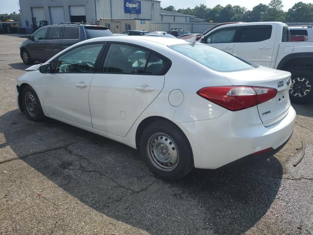 KNAFX4A69F5410546 - 2015 KIA FORTE LX WHITE photo 2