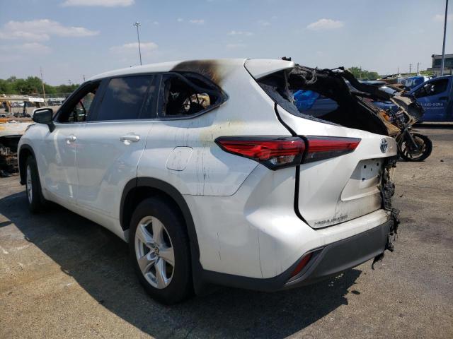 5TDBBRCH2PS110273 - 2023 TOYOTA HIGHLANDER HYBRID LE BURN photo 2