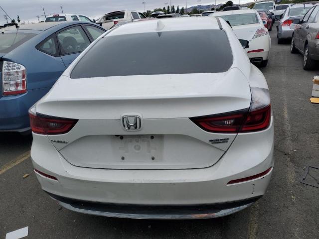 19XZE4F96KE027493 - 2019 HONDA INSIGHT TOURING WHITE photo 6