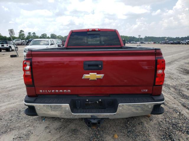 1GC4KXEY5KF229101 - 2019 CHEVROLET SILVERADO K3500 LTZ RED photo 6