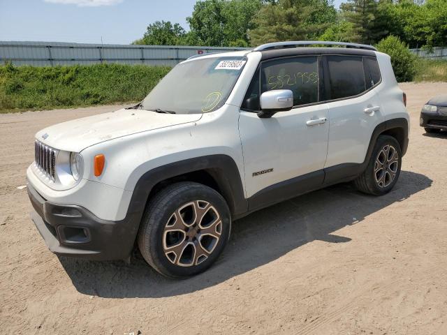 ZACCJBDT0FPB57479 - 2015 JEEP RENEGADE LIMITED WHITE photo 1