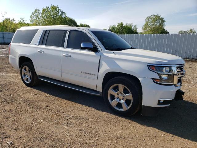 1GNSKKKC1FR295417 - 2015 CHEVROLET SUBURBAN K1500 LTZ WHITE photo 4