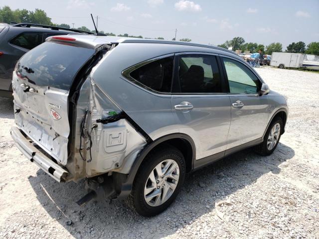 5J6RM4H76GL104628 - 2016 HONDA CR-V EXL SILVER photo 3