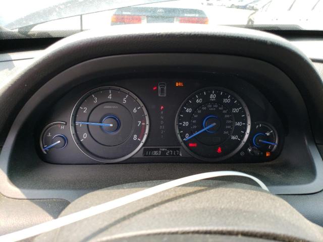 5J6TF2H50CL002562 - 2012 HONDA CROSSTOUR EXL შავი ფოტო 9