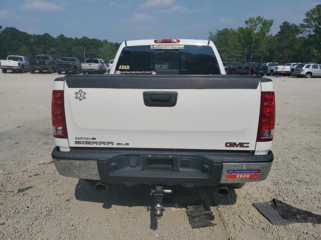 3GTP1VE05CG182974 - 2012 GMC SIERRA C1500 SLE WHITE photo 6