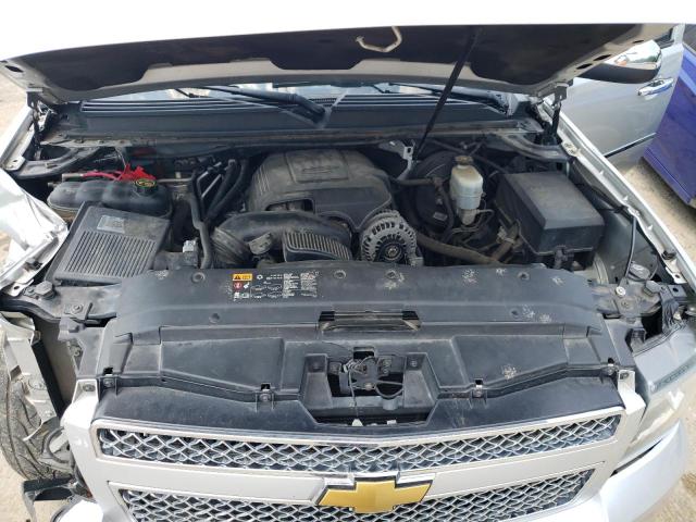 1GNSCKE09DR262595 - 2013 CHEVROLET SUBURBAN C1500 LTZ SILVER photo 12