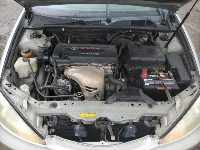 4T1BE32KX2U537220 - 2002 TOYOTA CAMRY LE SILVER photo 11