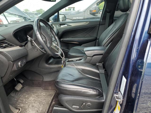 5LMTJ2DHXHUL11924 - 2017 LINCOLN MKC SELECT Կապույտ լուսանկար 7