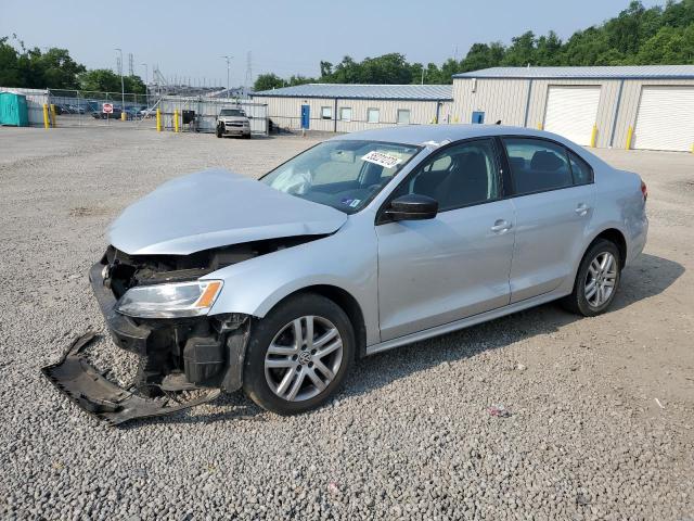 3VW2K7AJ5FM211961 - 2015 VOLKSWAGEN JETTA BASE 银色 照片 1