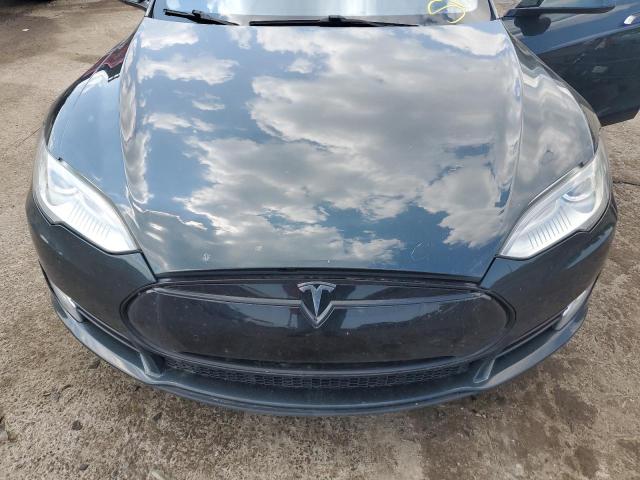 5YJSA1DP7DFP24620 - 2013 TESLA MODEL S შავი ფოტო 11