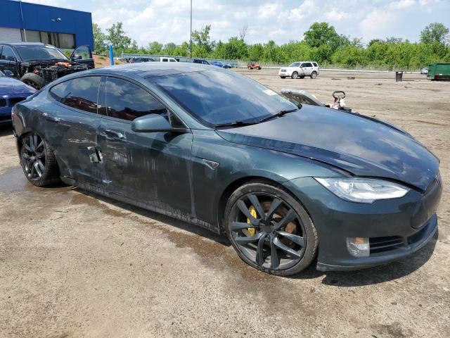 5YJSA1DP7DFP24620 - 2013 TESLA MODEL S შავი ფოტო 4