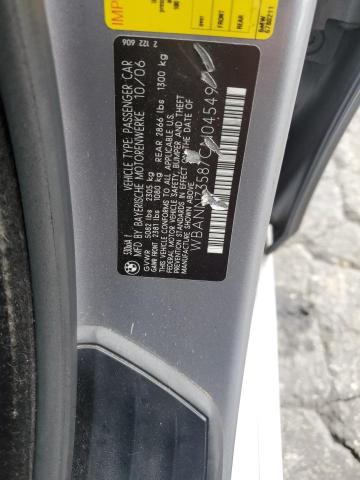 WBANN73587CN04549 - 2007 BMW 530 XIT GRAY photo 12