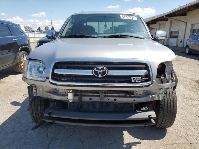 5TBBT44102S221147 - 2002 TOYOTA TUNDRA ACCESS CAB ვერცხლისფერი ფოტო 5