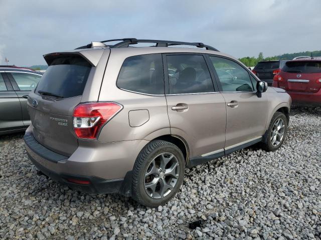 JF2SJAVC9GH506891 - 2016 SUBARU FORESTER 2.5I TOURING BEIGE photo 3