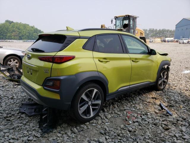 KM8K5CA57KU265186 - 2019 HYUNDAI KONA ULTIMATE GREEN photo 3