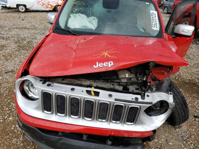 ZACCJBDT4GPD28066 - 2016 JEEP RENEGADE LIMITED RED photo 12