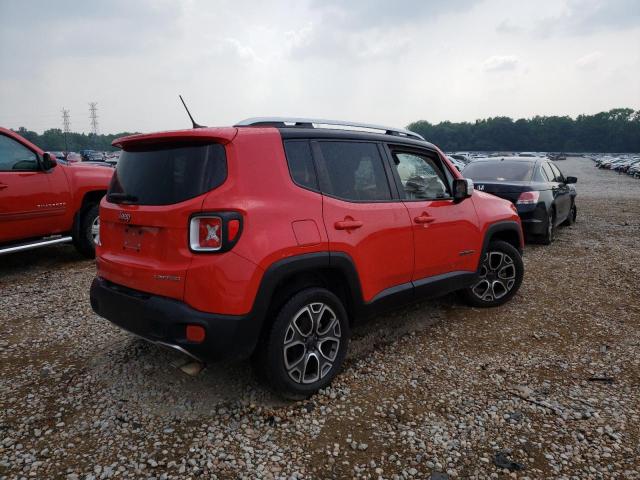 ZACCJBDT4GPD28066 - 2016 JEEP RENEGADE LIMITED RED photo 3