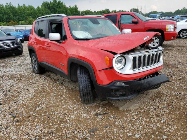 ZACCJBDT4GPD28066 - 2016 JEEP RENEGADE LIMITED RED photo 4