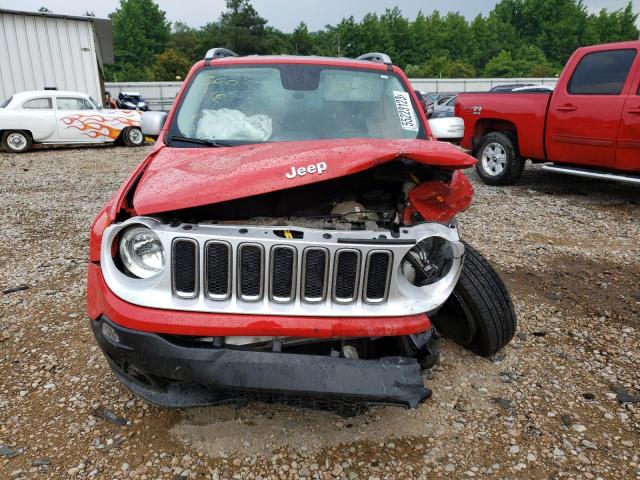 ZACCJBDT4GPD28066 - 2016 JEEP RENEGADE LIMITED RED photo 5