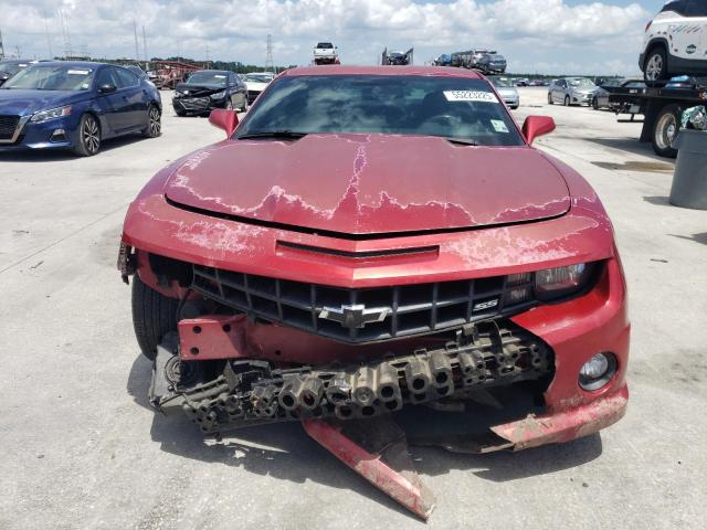 2G1FJ1EJ7C9202304 - 2012 CHEVROLET CAMARO SS RED photo 5
