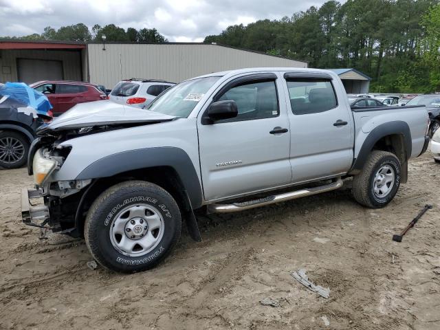 3TMJU62N49M077758 - 2009 TOYOTA TACOMA DOUBLE CAB PRERUNNER SILVER photo 1