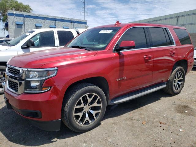 1GNSCBKCXFR627903 - 2015 CHEVROLET TAHOE C1500 LT RED photo 1