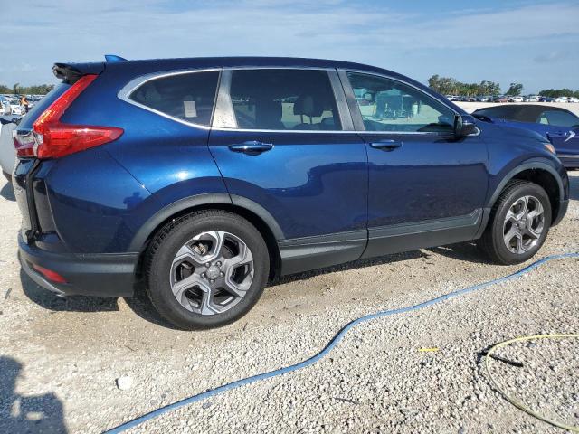 7FARW2H87JE006462 - 2018 HONDA CR-V EXL BLUE photo 3