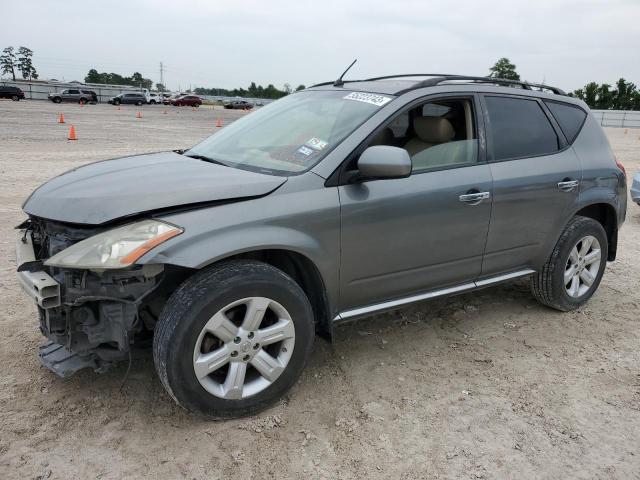 JN8AZ08W87W645316 - 2007 NISSAN MURANO SL GRAY photo 1