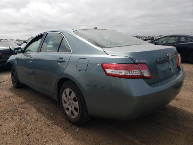 4T4BF3EK5BR127066 - 2011 TOYOTA CAMRY BASE TURQUOISE photo 2