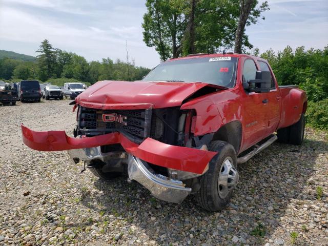 1GT424C88CF122160 - 2012 GMC SIERRA K3500 SLT RED photo 1