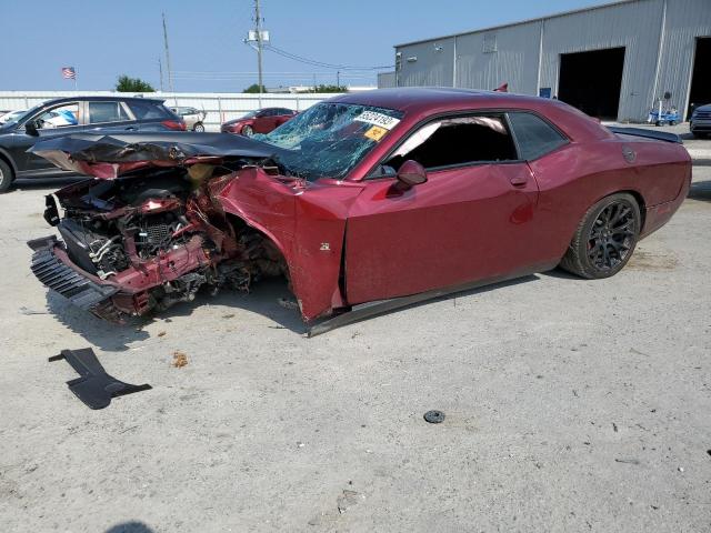 2C3CDZFJXKH521901 - 2019 DODGE CHALLENGER R/T SCAT PACK BURGUNDY photo 1