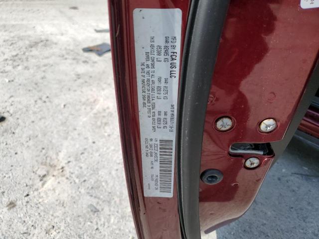 2C3CDZFJXKH521901 - 2019 DODGE CHALLENGER R/T SCAT PACK BURGUNDY photo 12