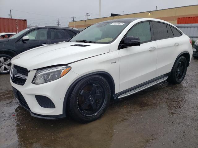 4JGED6EB4KA136762 - 2019 MERCEDES-BENZ GLE COUPE 43 AMG WHITE photo 1