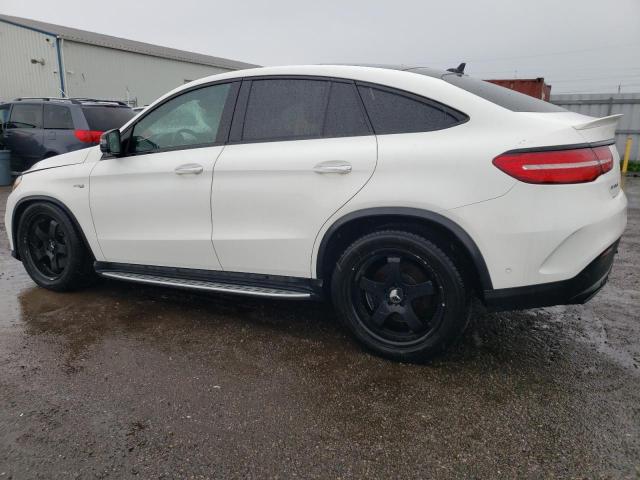 4JGED6EB4KA136762 - 2019 MERCEDES-BENZ GLE COUPE 43 AMG WHITE photo 2