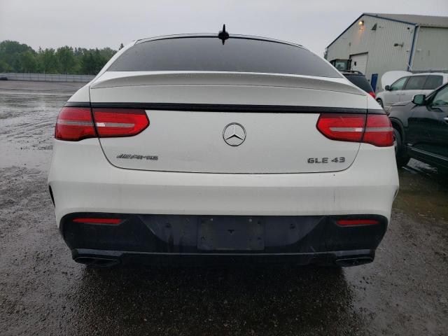 4JGED6EB4KA136762 - 2019 MERCEDES-BENZ GLE COUPE 43 AMG WHITE photo 6