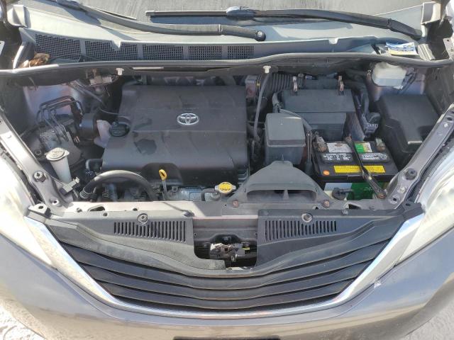 5TDKK3DC2BS026091 - 2011 TOYOTA SIENNA LE ნაცრისფერი ფოტო 12