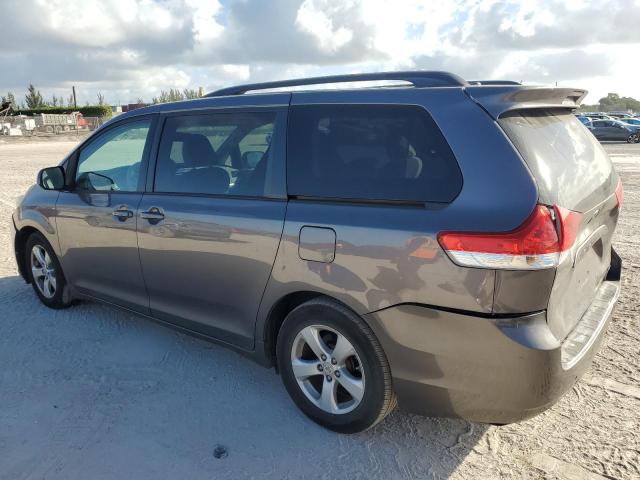 5TDKK3DC2BS026091 - 2011 TOYOTA SIENNA LE ნაცრისფერი ფოტო 2
