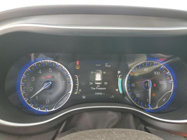 2C4RC1EGXHR571281 - 2017 CHRYSLER PACIFICA TOURING L PLUS BLACK photo 9