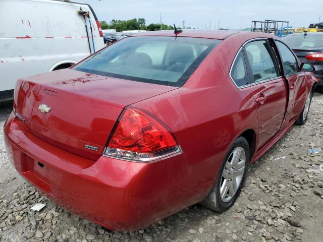 2G1WB5E33E1185251 - 2014 CHEVROLET IMPALA LIM LT RED photo 3