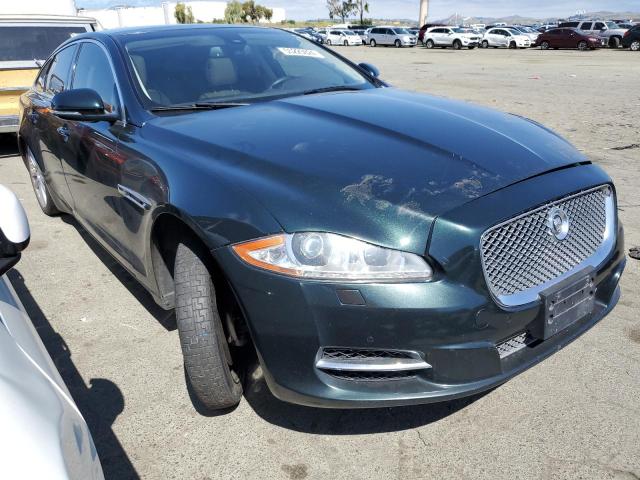 SAJWA1GE6BMV02166 - 2011 JAGUAR XJ SUPERCHARGED GREEN photo 4