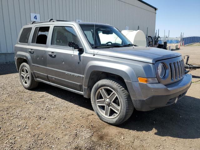 1C4NJRAB9CD638039 - 2012 JEEP PATRIOT GRAY photo 4